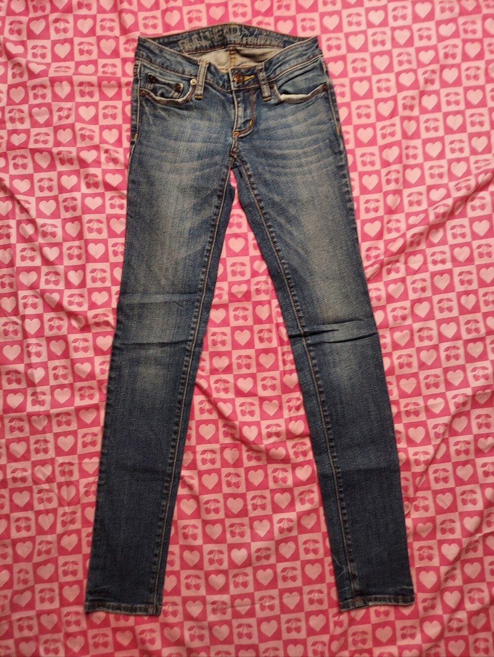 Bullhead Blue Skinny Jeans